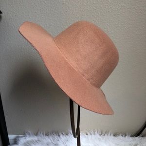 Tan Hat Wool Felt Style